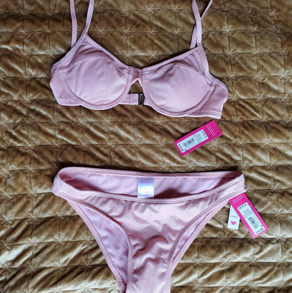 Sparkly Pink Bikini